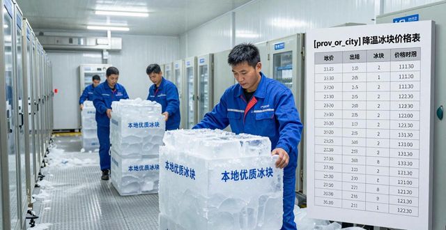 十堰降温冰块多少钱一吨？本地制冰厂报价来了